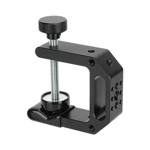CAMVATE 2.25" Neck C Clamp with Multiple 1/4"-20 & 3/8"-16 Threads fr Camera Mic - Photo 1 sur 7