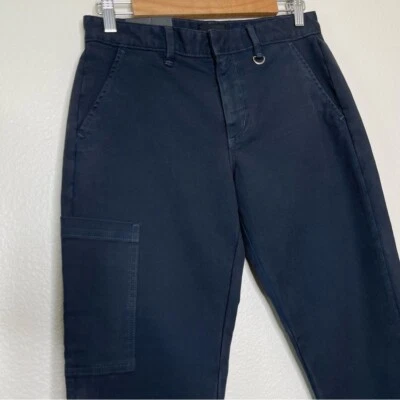 Pantalones al Tobillo Joe’s Jeans Talla 26 Carga Azul Lavado Utilidad Puño Crudo Exterior MUESTRA Foto 1 de 4