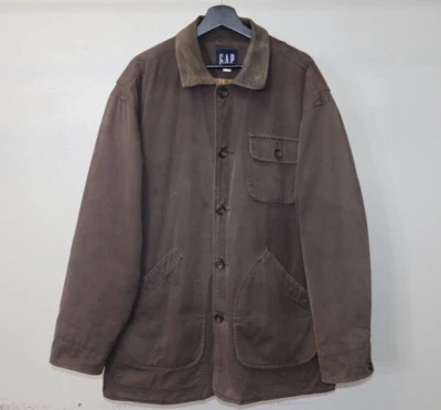 Blazer GAP Abrigo Deportivo Marrón Algodón Preppy Tweed Talla Grande De Colección Foto 1 de 4