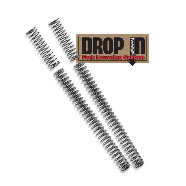 HARLEY-DAVIDSON PROGRESSIVE SUSPENSION DROP-IN FORK LOWERING KIT FOR UPSIDE DOWN Foto 1 de 3