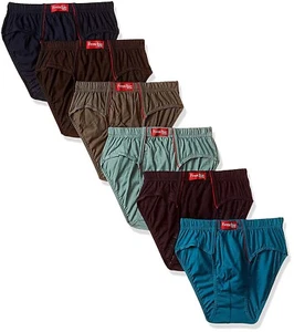 VIP Frenchie Plus Mens Cotton Brief (Pack of 6) Color May Vary & Free shipping - Picture 1 of 9