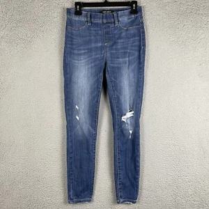 Judy Blue Jeans Junior Damen Größe 5/27 Blau Denim Skinny Fit Pull On Used-Look - Bild 1 von 14