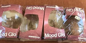 (4)Vintage SYLVANIA Mood Glo 40 Watt Light Bulb Clear Globe NOS GTE New Sealed - Picture 1 of 2