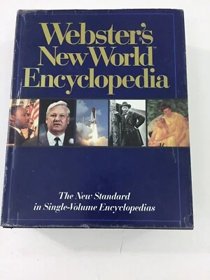 Webster's New World Encyclopedia (Hardcover, 1992, Dust Jacket) - Image 1 of 4