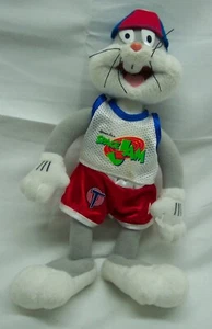 WB Looney Tunes SPACE JAM BASKETBALL BUGS BUNNY 9" Plush STUFFED ANIMAL 1996 - Picture 1 of 3