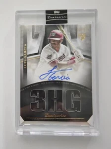 2021 Topps Luminaries Baseball Hit Kings Autograph Luis Garcia 08/15 #HK-LG - Picture 1 of 2
