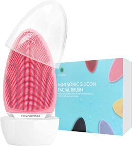 NEWDERMO Electric Facial Cleansing Brush,Silicone Facial Brush, Waterproof Sk... - Picture 1 of 10