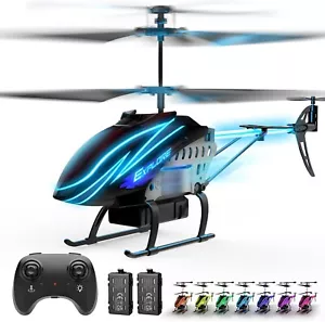 Vibrant 7+1 LED RC Helicopter for Kids with Easy Controls - 30 Mins Flight - Picture 1 of 11
