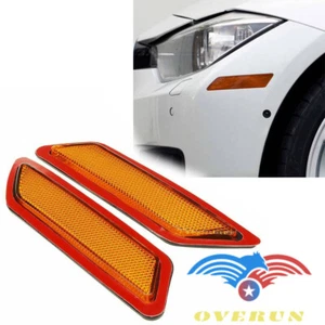 For 12-15 BMW F31 F30 3 Series Amber Bumper Side Marker Deflector Reflector Lamp - Bild 1 von 2