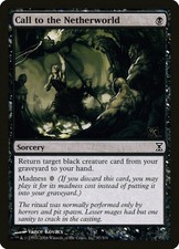 Time Spiral Call to the Netherworld Magic The Gathering NM