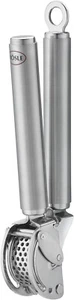 Rosle Stainless Steel Mincing Garlic / Ginger Press with Scraper 9-inch 12895 - Picture 1 of 7