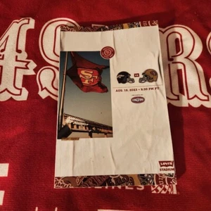 49ERS GAME DAY PROGRAM DENVER BRONCOS  08 19 2023 LEVI STADIUM  PRE SEASON #1 - Picture 1 of 1