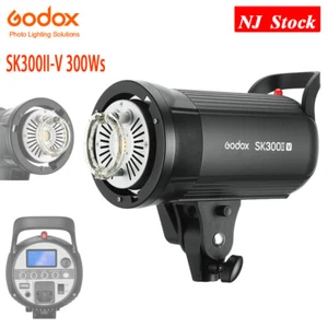 US Godox SK300II-V 110V 300Ws Upgraded LED Modeling Lamp Studio Strobe Flash - Picture 1 of 12