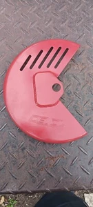 CR250 Devol Front Disc Guard RED - Picture 1 of 2