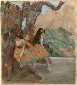 Ballet Dancers by Edgar Degas Art Print - Picture 1 of 1