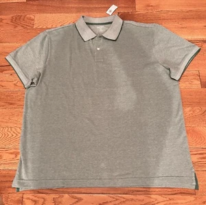 Old Navy Men's Classic Fit Go-Dry Short Sleeve Polo Shirt - Green Size XXL NEW - Picture 1 of 9