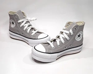 Zapatillas altas Converse CTAS Eva Lift gris/blanco plataforma para niñas - talla Asst NB - Imagen 1 de 9