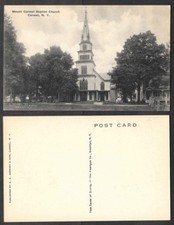 Antigo Cartão Postal-Carmel, Nova York-Monte Carmelo Igreja Batista