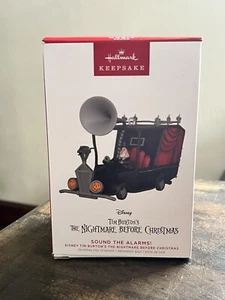 2023 Hallmark Keepsake Nightmare Before Christmas Sound The Alarms Ornament - Imagen 1 de 2