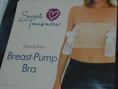 Breast Pump Bra Hands Free Black S M XXXL • 14.53$