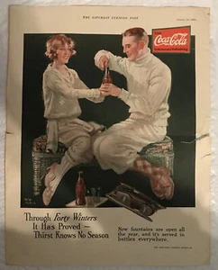 Coca-Cola Advertisement from The Saturday Evening Post Jan. 1926 - Picture 1 of 1