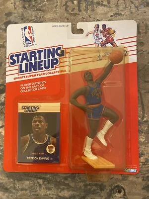 Figura de acción Kenner Patrick Ewing NY Knicks de la NBA de colección 1988 alineación inicial Foto 1 de 4