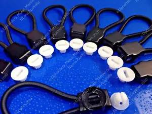 Ford OEM Bunji Loops 70mm - TRADE QUALITY- Tonneau Ute Bungee Loop 10 Pack - Picture 1 of 3
