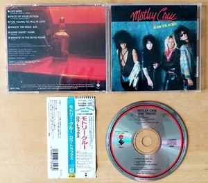 Motley Crue Raw Tracks - Elektra - Japan CD - Disc MINT - Picture 1 of 3