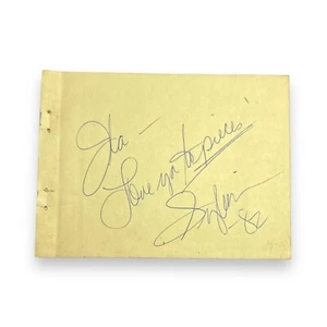 Sylvia Hutton - Pagina Album Vintage Autografo Firmato! Country Grand Ole Opry Star - Foto 1 di 2