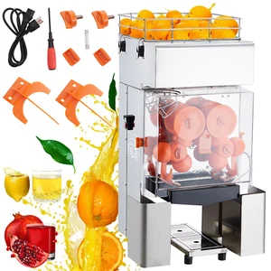 New Commercial Stainless Steel 120W Automatic Electric Orange Juicer Machine - Picture 1 of 7