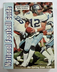 The Sporting News 1978 National Football Guide Roger Staubach on Cover SLF2 - Picture 1 of 2