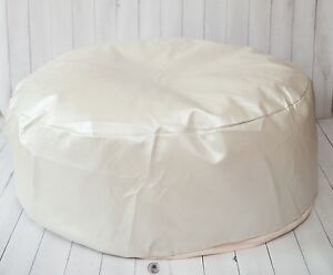 Studio Size Leather Newborn Posing Bean Bag - Infant Poser Pillow -Photo Prop
