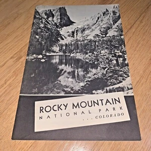 1940 ROCKY MOUNTAIN NATIONAL PARK, Colorado Guide Book - Harold Ickes - Picture 1 of 9