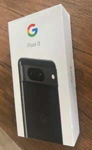 Google Pixel 8 128GB Obsidian Unlocked to all network GA04803-GB UK stock VAT - Picture 1 of 4