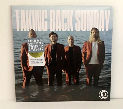 TAKING BACK SUNDAY 152 Lp YELLOW / BLACK MIX COLORED Vinyl Record , SEALED / NEW - Image 1 of 3