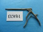 D3181 Zimmer Surgical 4mm 90 Degree Down 8in Rongeur 2307-16