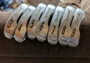 CLEVELAND VAS 792 IRON SET 3,4,5,6,7,8,9 GOLF CLUBS REGULAR STEEL IRON - Picture 1 of 18
