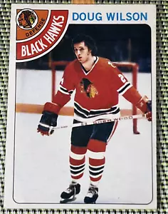 1978-79 O-Pee-Chee #168 Doug Wilson ROOKIE RC BLACK HAWKS MASTER SET BREAK HOF - Picture 1 of 2