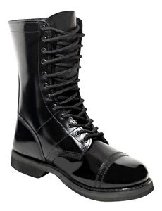 Rothco Black Leather Jump Boot - 10 Inch # 5692 - Picture 1 of 5