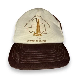 VTG South Texas Oil And Gas Exposition Victoria Texas 1980 Adjustable Ball Cap - Picture 1 of 12