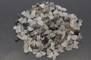 50 g (16,10 € */ 100 g) Turmalina Cuarzo Piedra preciosa Fragmento perforado 50 gramos - Ø8- - Imagen 1 de 2