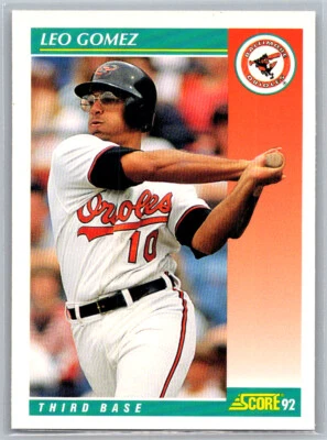 # 240 Leo Gomez Baltimore Orioles 1992 Score - Image 1 of 2