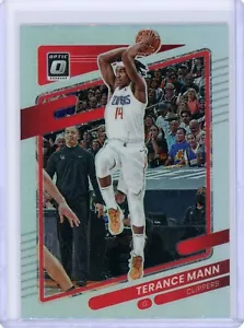 2021-22 Donruss Optic - Terance Mann - Holo Silver - #72 - Los Angeles Clippers - Picture 1 of 2