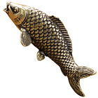 Golden Fish Figurines for Wealth and Prosperity