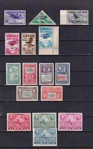 Liberia- Conjunto de series y sellos - Nuevos y Usados - Picture 1 of 2