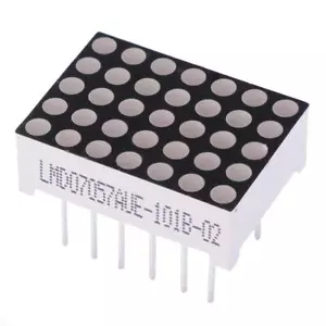 Red 5 x 7 Dot Matrix LED Display 17.8x12.7mm - Picture 1 of 1