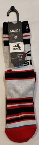 STANCE MLB CHICAGO WHITE SOX 80'S RETRO CREW SOCKS MEN'S SIZE MEDIUM 6-8.5 Cover