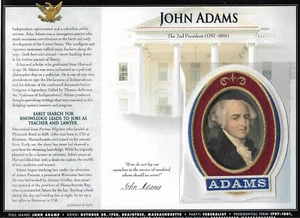 JOHN ADAMS WILLABEE & WARD U.S PRESIDENTIAL COLLECTION - Picture 1 of 1