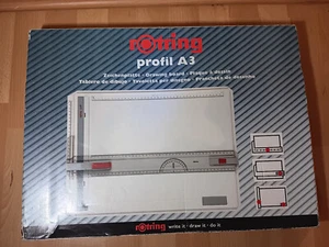 Zeichenplatte Profil A3 Rotring in OVP - R 522 231 - Zustand sehr gut - Bild 1 von 8