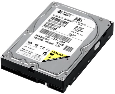 DELL 0130YM 20.4GB 7.2K 2MB ATA 3.5'' WD204BA-75AG - Bild 1 von 3